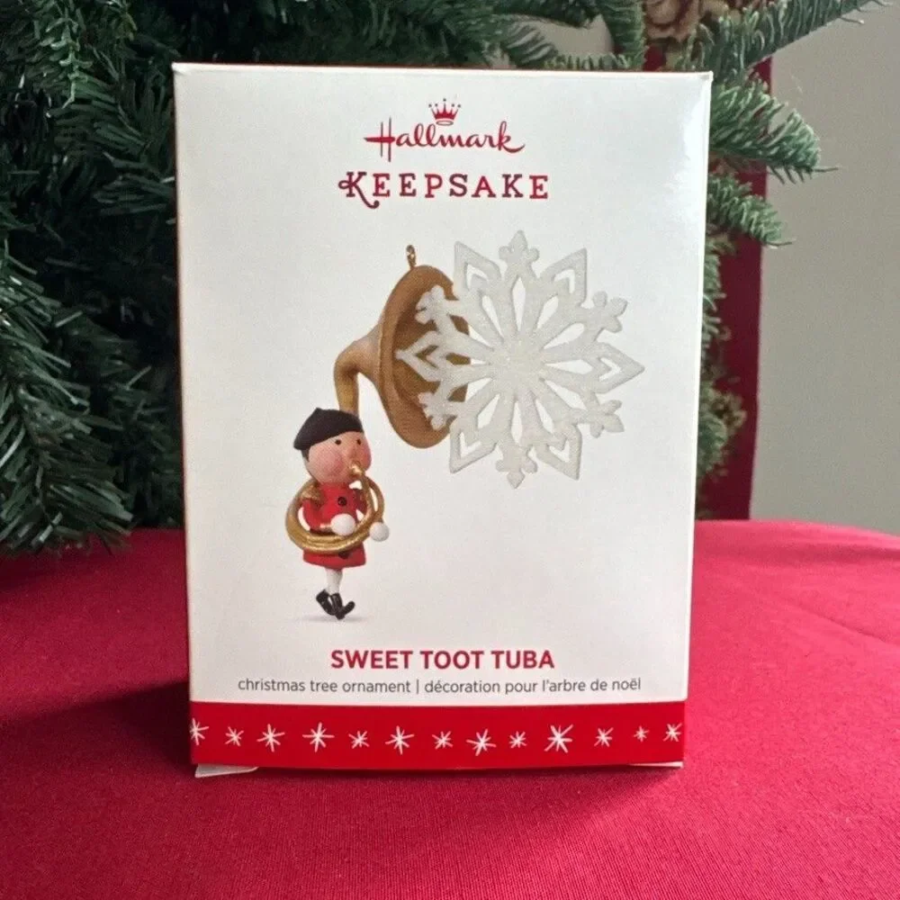 Hallmark Sweet Toot Tuba 2016 Limited Edition Musical Soldier Ornament LPR3348